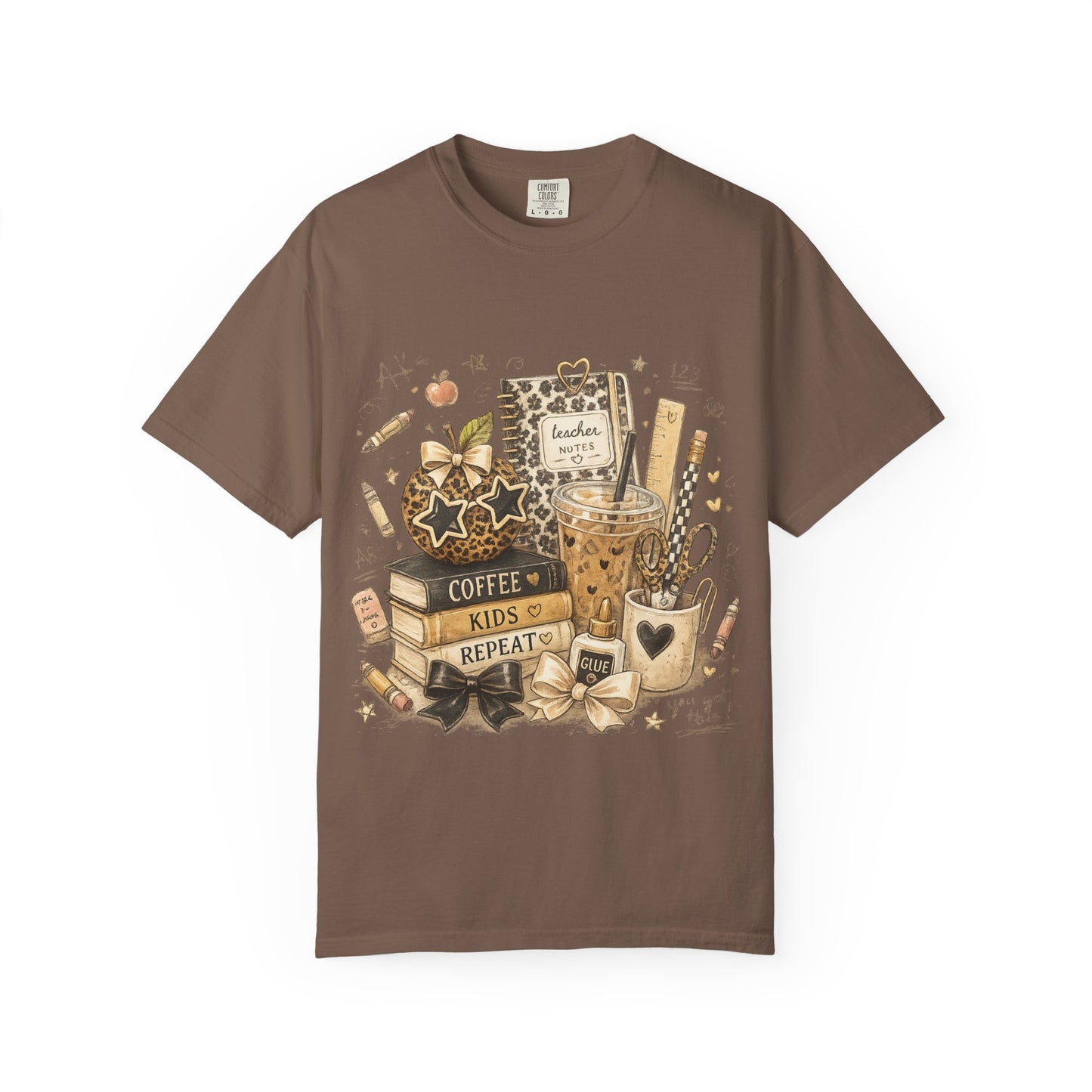 Coffee, Kids, Repeat T-Shirt — Cozy Coffee Mom Graphic Tee