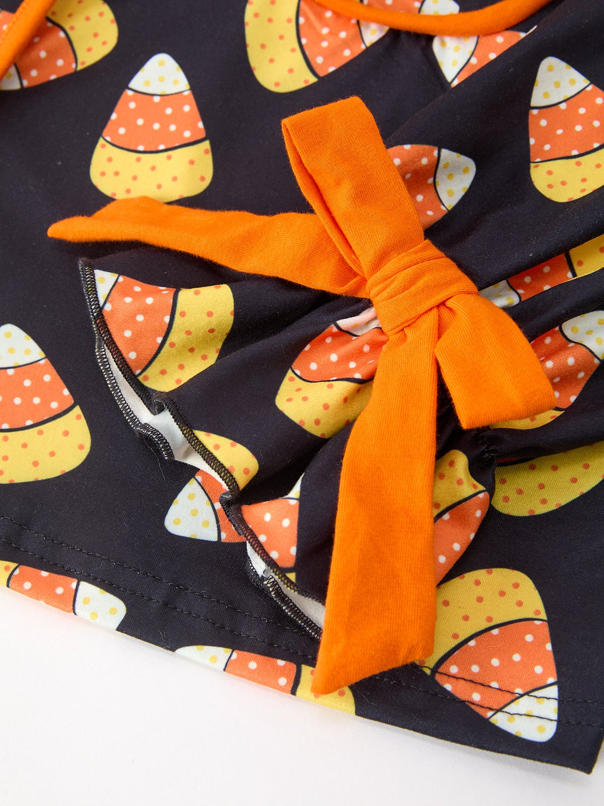 🎃 Candy Corn Mommy & Me Matching Halloween Pajama Set