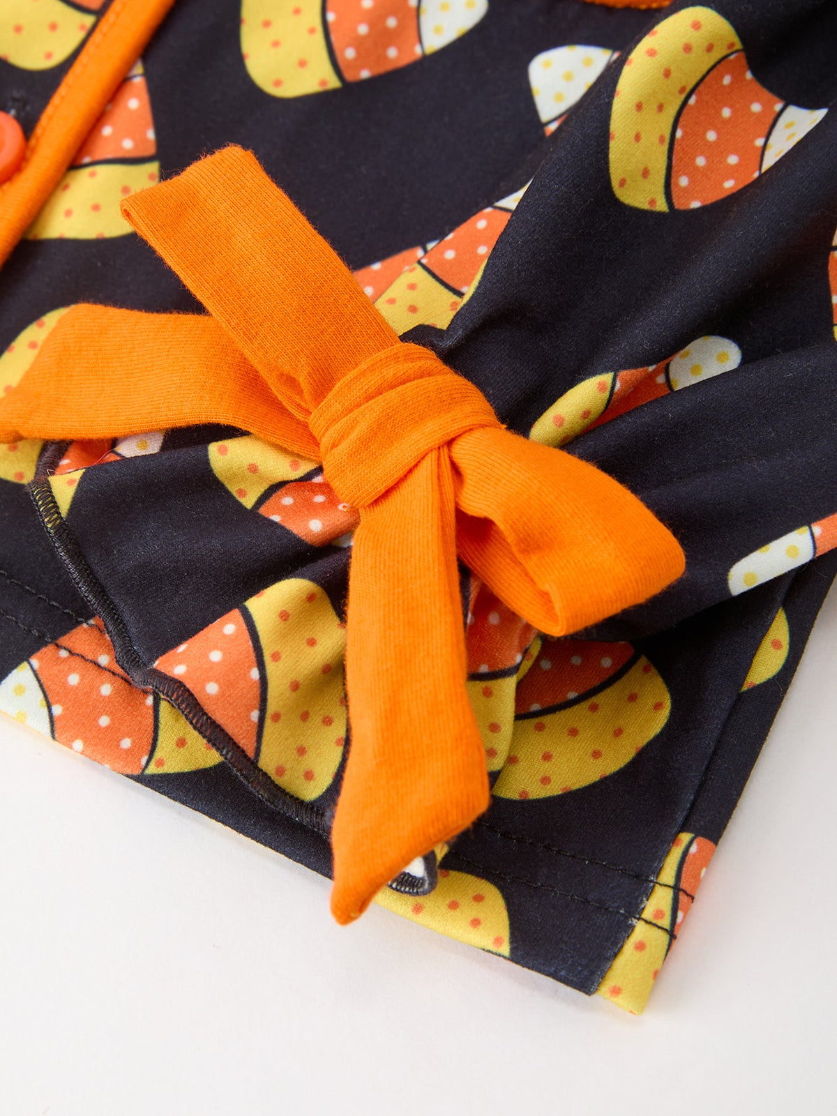 🎃 Candy Corn Mommy & Me Matching Halloween Pajama Set