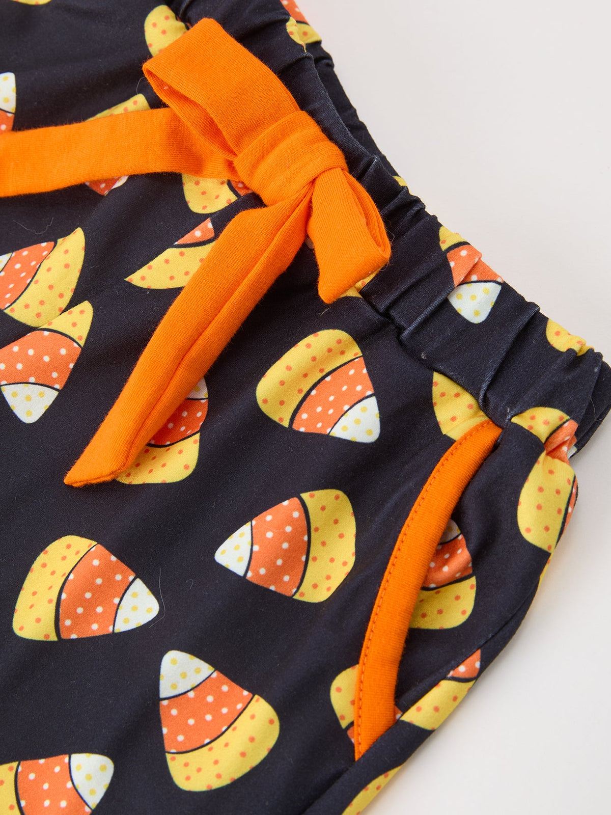🎃 Candy Corn Mommy & Me Matching Halloween Pajama Set